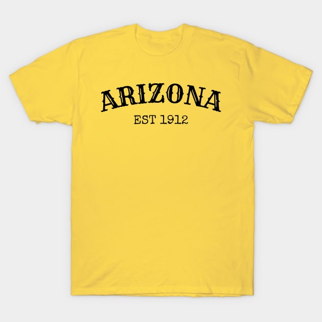 Arizona Est 1912 T-Shirt by Thread Past